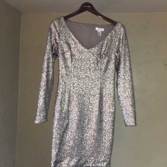 JAY X JAYGODFREY mini dress with allover sequins. - Picture 6 of 7